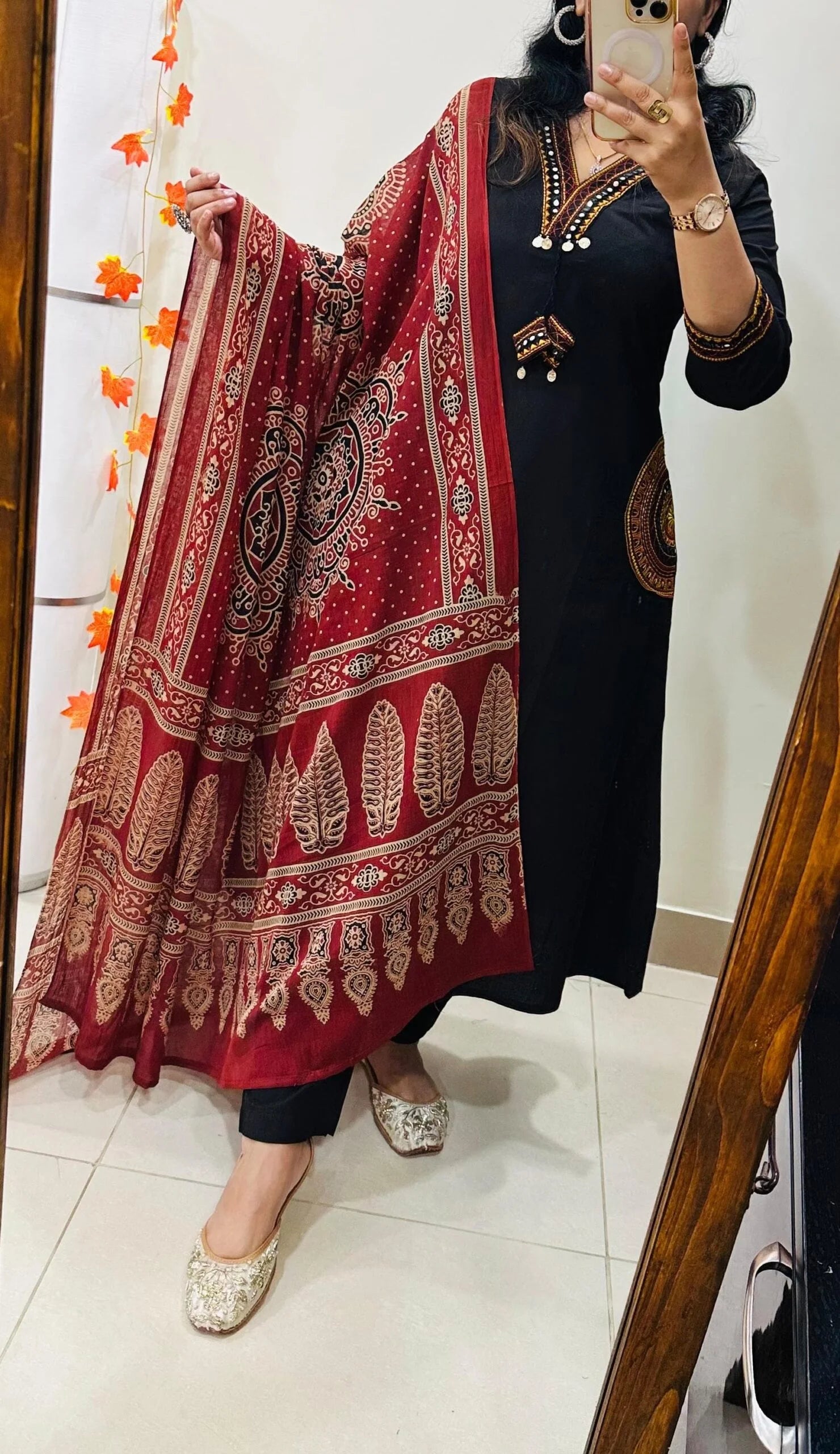 Premium Heavy Rich Dhabu Cotton Aline Suit🥳🥳