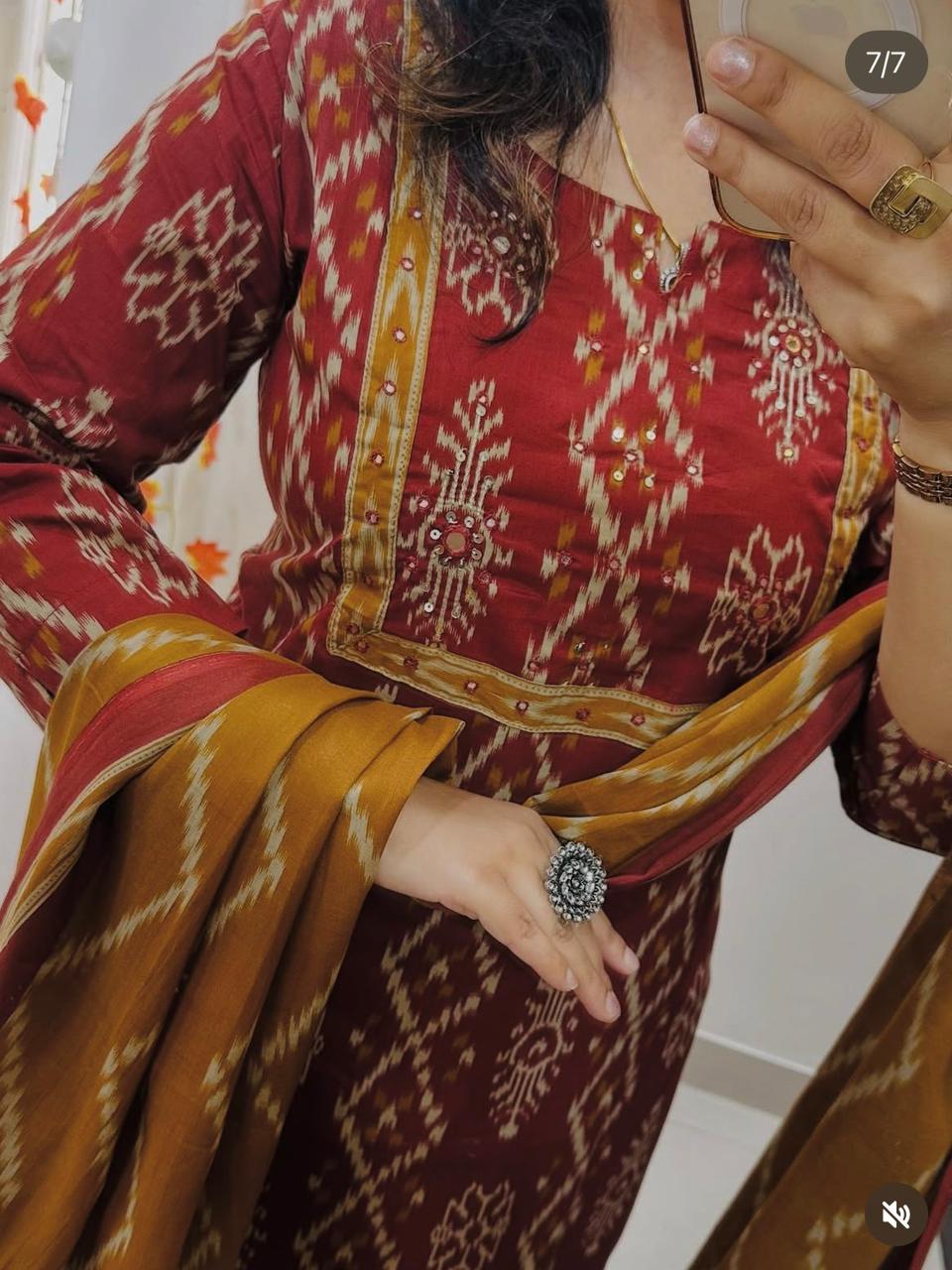 Premium Rich Cotton Suit